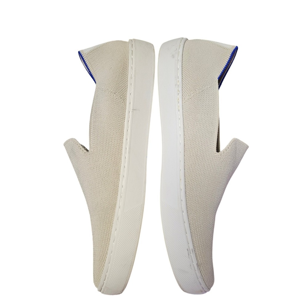Rothy's The Original Slip On Sneaker In Sand Women's Size 8.5 - Picture 4 of 14